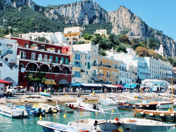 Capri and Blue Grotto Day Tour from Naples or Sorrento